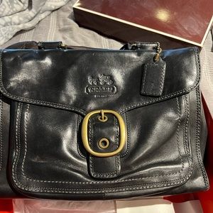 Vintage Coach 1941 leather bag
